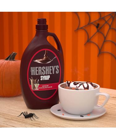 HERSHEY'S Genuine Chocolate Syrup - Halloween Edition - 48 oz Bulk Bottle - Buy Online on SooperMarket.com
