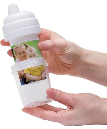 Personalized Toddler Sippy Cup - White | Thermo-Temp 5 oz. | [Brand Name] - Buy Online on SooperMarket.com