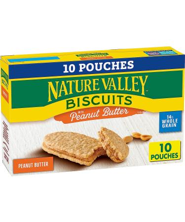Nature Valley Biscuits With Peanut Butter 13.5 oz 10 ct