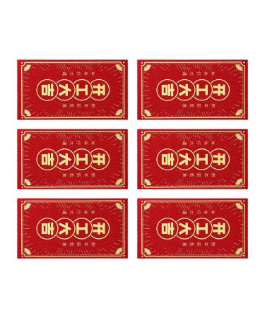 predolo 6X Chinese New Year Red Envelopes Dragon Red Envelopes Red Pockets Hong Bao for Birthday Style G