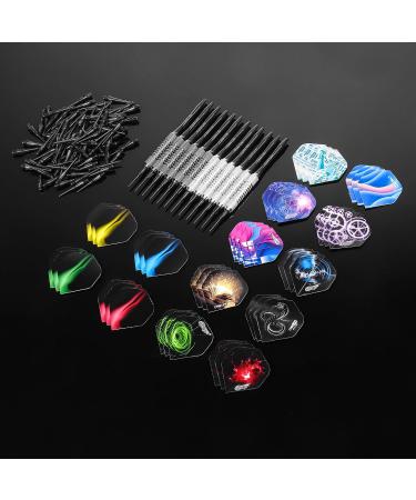 16g CyeeLife Soft Tip Darts Set with 42 Flights and 100 Plastic Points - Buy Online on SooperMarket.com