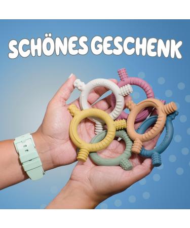 Buy Baby Nom BPA-Free Cooling Bite Ring - Dental Aid & Gripping Toys for Teething Babies - Buy Online on SooperMarket.com