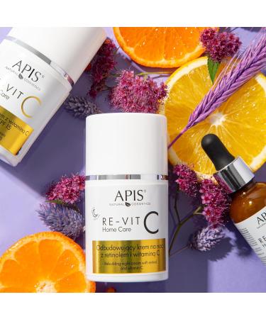 Apis Re-Vit C Rebuilding Night Cream with Vitamin C and Retinol 50ml - Buy Online on SooperMarket.com