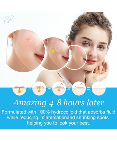 126 PCs Star-Shaped Pimple Patch Set | Hydrocolloid Tea Tree Oil & Salicylic Acid | Waterproof & Suitable for All Skin Types - Buy Online on SooperMarket.com