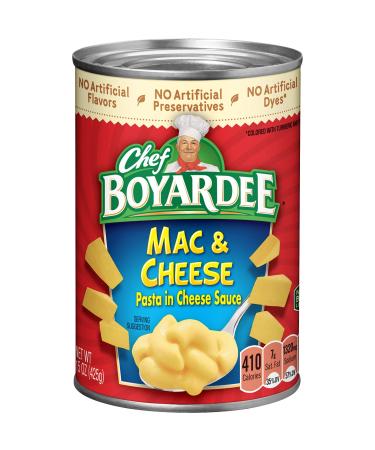 Chef Boyardee Macaroni and Cheese, 15 Ounce 15 Ounce (Pack of 1)
