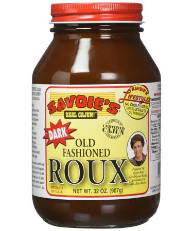 SAVOIE'S Old Fashioned Dark Roux 32oz