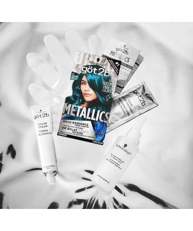 Got2b Metallics M77 Mermaid Green Permanent Hair Color - Vibrant, Long-lasting Dye - Buy Online on SooperMarket.com