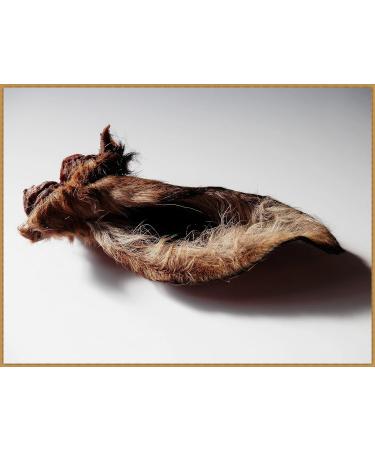 DriedDogTreats 10 ears 100% PURE FURRY DOE ROE-DEER VENISON EARS - treats chews snack NATURAL hypoallergenic - Buy Online on SooperMarket.com