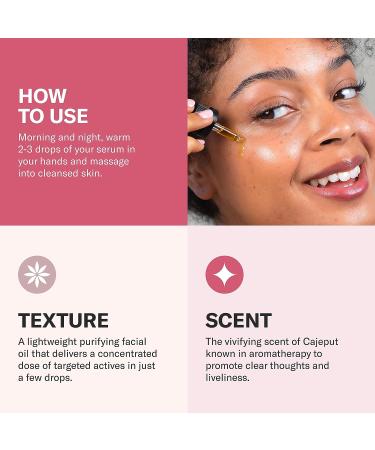 Odacit Acne Serum Concentrate - Purifying Facial Oil for Pimples - With Black Cumin & Cajeput - 0.17 Fl. Oz - Buy Online on SooperMarket.com