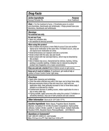 Paula's Choice CLEAR Daily Skin Clearing Treatment with Benzoyl Peroxide - Extra Strength 2.25 Fl. Oz | Acne and Redness Relief - Buy Online on SooperMarket.com