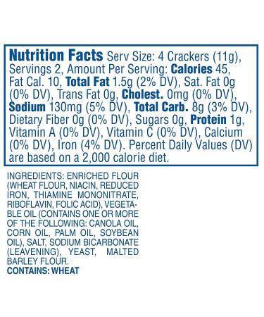 Shop Lance Saltines Crackers - 50 Individually Wrapped Bags for On-the-Go Snacking | Perfect for International Shipping - Buy Online on SooperMarket.com