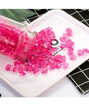 Premium Multicolored Fake Crushed Ice Rock Gems - 180-190pcs | Acrylic Ice Crystals for Kids Toy, Wedding Decor, Crafts - Buy Online on SooperMarket.com