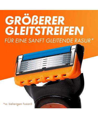Buy Gillette Fusion 5 Razor Blades - 18 Replacement Blades for Men | Made in Germany - Best for Wet Razors - Buy Online on SooperMarket.com