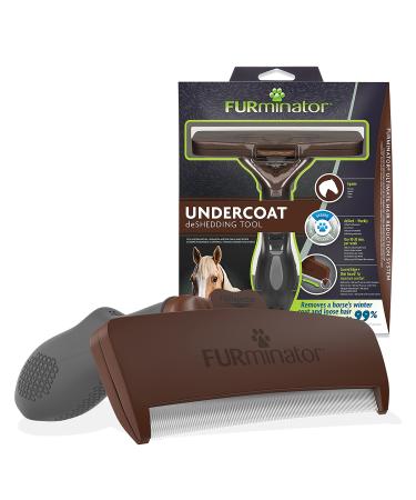 FURminator Undercoat deShedding Tool for Equine All hair types