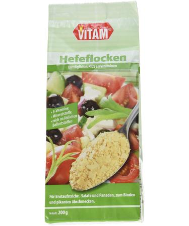 VITAM yeast flakes salt-free pack of 3 (3 x 200 g)