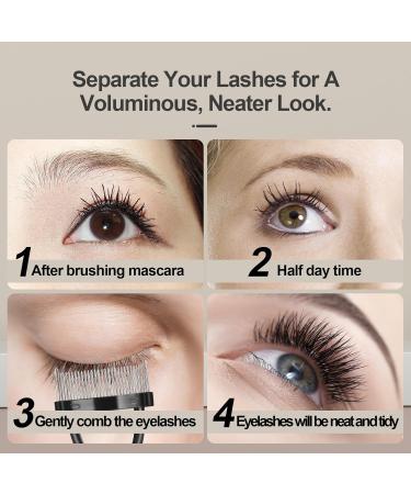 SWEET VIEW Professional Eye Makeup Tools Set - Eyelash Comb Separator Brow Brush & Curler for Perfect Lashes - International Shipping - Buy Online on SooperMarket.com