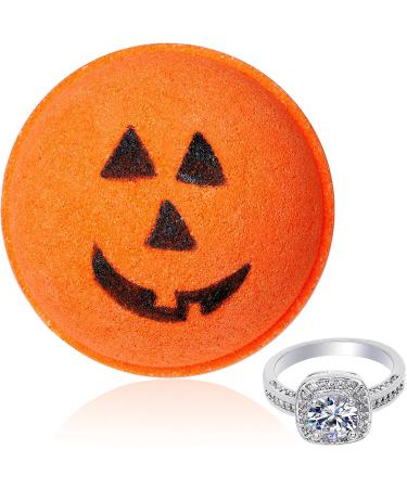 Jackpot Candles Halloween Jack O Lantern Bath Bomb with Size 9 Ring - Extra Large 10 oz - Made in USA - Buy Online on SooperMarket.com