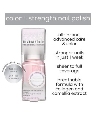 Essie Treatments Treat Love & Color Strengthener - Nude Mood (13.5 mL) | Beige Nail Treatment for Stronger Nails - Buy Online - Buy Online on SooperMarket.com