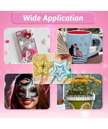 8 Sheets Self-Adhesive Rhinestone Face Jewels for Makeup, Crafts, and Nail Art - Festival and Carnival Fairy Style Rhinestone Stickers - Buy Online on SooperMarket.com