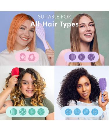 Tangle Teezer Scalp Exfoliator Massager - Lavender Lite Purple - Hair Treatment & Scalp Detox - 1 Count - Buy Online on SooperMarket.com