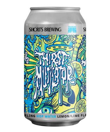 SHORTS BREWING Thirst Mutilator Hop Water 6pk Cans, 12 FZ