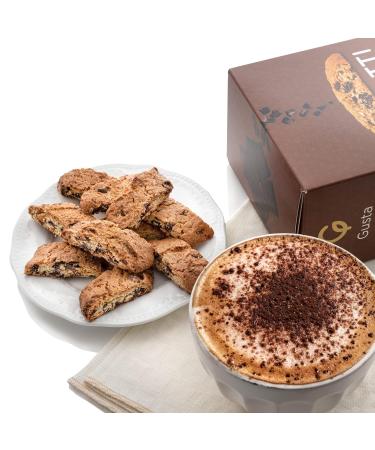 Gusta Authentic Biscotti Variety Pack from Tuscany, Italy - 6 Original Two Bites Size - All Natural Ingredients - Fresh Italian Dessert Treats - 3.3lb - Buy Online on SooperMarket.com