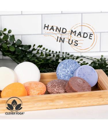 Fresh Citrus Shampoo and Conditioner Bar Set - 100% Natural, Vegan, Eco Friendly - Handmade in USA by Clever Yoga - Buy Online on SooperMarket.com