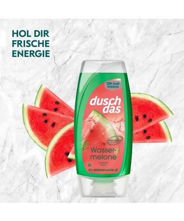 Duschda Watermelon Shower Gel 6-Pack | Refreshing Fresh-Energy Fragrance - 225 ml Each | International Shipping Available - Buy Online on SooperMarket.com