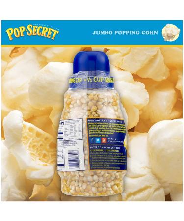 Pop Secret Jumbo Popcorn Kernels - 30 Ounce Jar | Premium Quality Popcorn for Delicious Snacks - Buy Online on SooperMarket.com