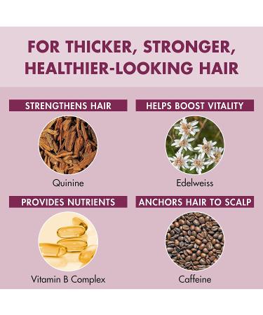 Klorane Strengthening Shampoo for Thinning Hair | Quinine & Edelweiss | Supports Thicker, Stronger Hair | Men & Women | Paraben, Silicone, Sulfate Free | 13.5 Fl Oz - Buy Online on SooperMarket.com