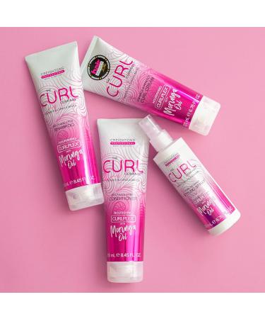 The Curl Company Curl Reviving Styling Spray - 200ml | Curplex with Moringa Oil | Define Curls & Waves - Buy Online on SooperMarket.com