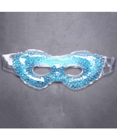 Closer Hot Cold Sleeping Eye Mask Ice Cool Blue Compress Gel Eyeshade Fatigue Relief Eye Care Relaxation Remove Dark Circle Sleeping Eye Mask - Buy Online on SooperMarket.com