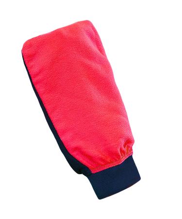 Luxury Exfoliating Mitt: Get a Smooth Flawless Skin! Premium Scrubbing Glove Removes Self Tan Easily  Bath & Spa Hamam Body Scrub Glove.