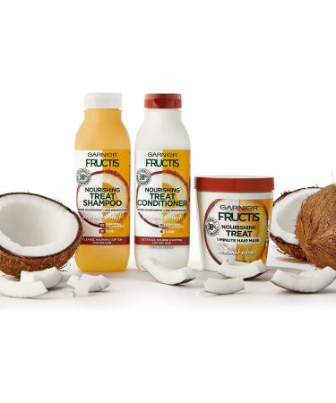 Garnier Fructis Nourishing Treat 1 Minute Hair Mask with Coconut Extract - 3.4 fl oz - Buy Online on SooperMarket.com