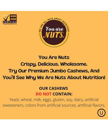 Naturally Roasted & Slightly Salted Cashews - 16 Oz Bag | Whole Cashews | Non GMO, Gluten Free, Vegan, Keto Friendly | Everyday Protein - Buy Online on SooperMarket.com