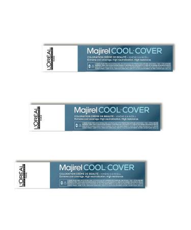 Loreal 3 Pack Loreal Majirel Cool Cover 50ml 9 11 CC Very Light Blonde Deep Ash