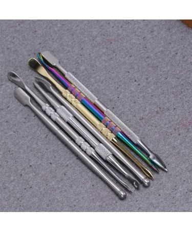 COHEALI Stainless Steel Jewelry Kit Set - Ear Cleaning & Candle Making Tools | 7pcs Ear Pick, Wax Carving Tools, Clay, Candle Kit - 0.6x12.2cm - Buy Online on SooperMarket.com