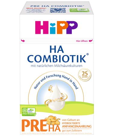 HiPP milk formula HA Combiotik PRE HA Combiotik 600g pack of 4 (4 x 600g)