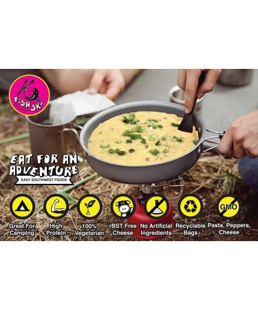 Spicy Jalapeno Yellow Corn Grits with Hatch Green Chile, Garlic, Cheddar - 24 Packs, 6oz Each - Just Add Water for Authentic New Mexico Hatch Chile Flavor - Perfect for Easy Meals & Camping - Buy Online on SooperMarket.com