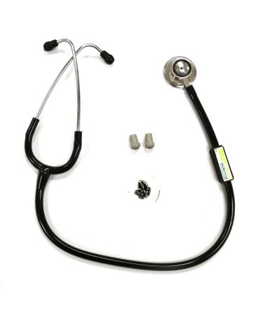 Eisco Labs Stainless Steel Micro Plus Stethoscope wth Spare Ear Tips and Diaphragm