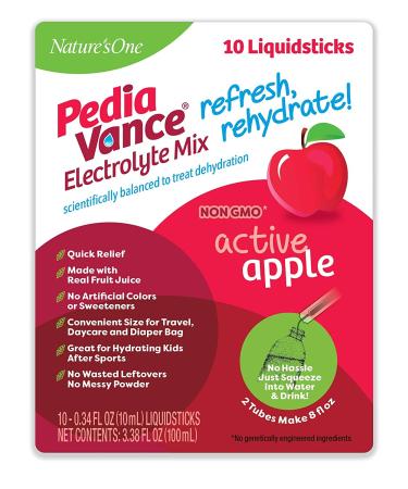 GoSupps.com - Nature's One PediaVance Electrolyte Mix Active Apple 10 Liquidsticks 0.34 fl oz (10 ml) Each - Buy Online on SooperMarket.com