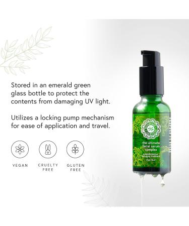 Honeybee Gardens Ultimate Facial Serum Complex | Vegan & Cruelty-Free | 1 fl oz | For All Skin Types | Gluten-Free - International Shipping - Buy Online on SooperMarket.com
