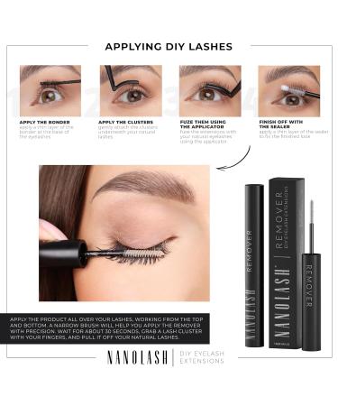 Nanolash DIY Remover 5 ml - cluster lash remover - Buy Online on SooperMarket.com