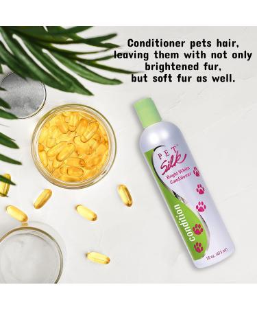 Buy Pet Silk Bright White Pet Conditioner 472 ml - Best International Shipping for Your Pet's Grooming Needs - Buy Online on SooperMarket.com