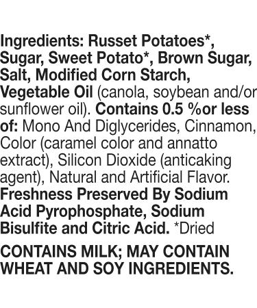 Betty Crocker Sweet Potato Mashed Potatoes - Pack of 8 - 4.5 Oz. - Buy Online on SooperMarket.com