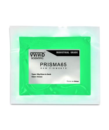 VViViD Green Glow In The Dark Fine Pigment Powder 30g/1oz Packet (2 Pack)