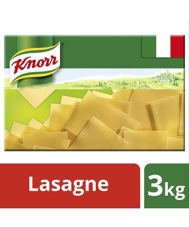 Knorr Collezione Italiana Lasagne Sheets 3kg - Authentic Italian Pasta for Delicious Homemade Meals - Buy Online on SooperMarket.com