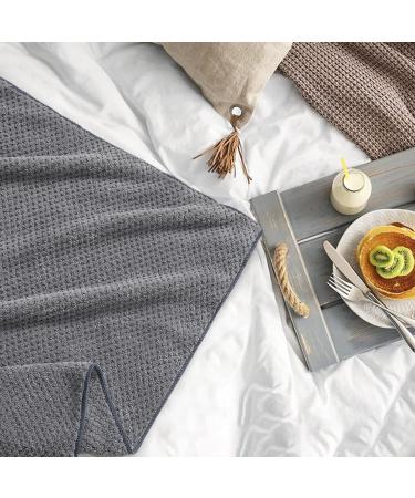 Bathroom Towel Set Dark Gray 4-Pack | Ultra Soft 600GSM Microfiber Bath Towels | Highly Absorbent & Quick Dry | Oversized Spa Hotel Luxury Shower Towels | 35x70 Large Plush Towels | Dark Gray 4-Piece Set - Buy Online on SooperMarket.com
