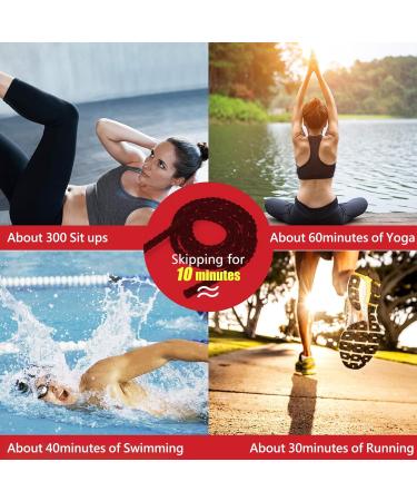 Weighted Jump Rope - 1.3 kg Spring Rope for Men & Women | Heavy Jumping Rope for Home Training & Muscle Building - Buy Online on SooperMarket.com