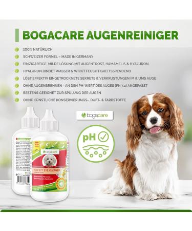 Bogacare Perfect Eye Cleaner for Dogs - Effective Tear Stain Remover | Safe & Non-Burning Formula | 100% Satisfaction Guaranteed - Buy Online on SooperMarket.com